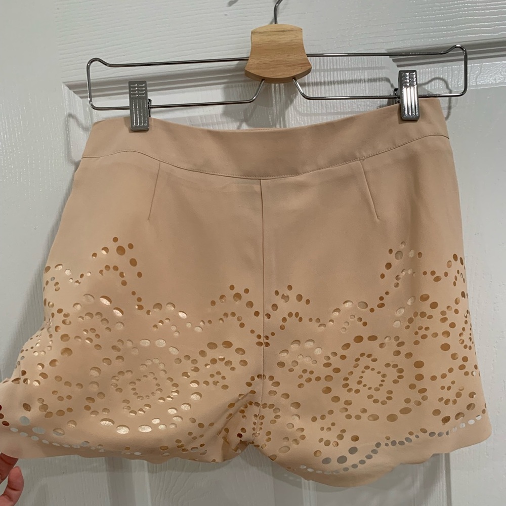 Sabine flowy cutout shorts